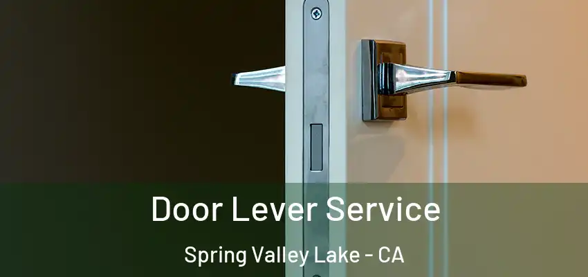  Door Lever Service Spring Valley Lake - CA