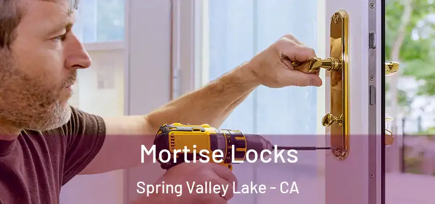  Mortise Locks Spring Valley Lake - CA